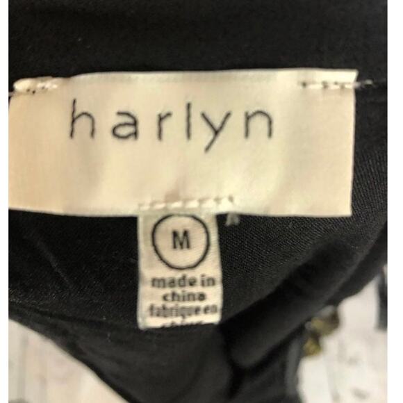 Anthropologie Soho Mini Skirt by Harlyn, pleated tiered in black size medium - Picture 10 of 12